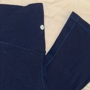 lululemon athletica Navy High-Rise Flare Leggings
